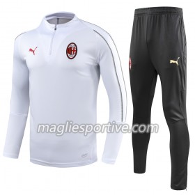 AC Milan Tute Felpe da Allenamento Bianco 2018/2019